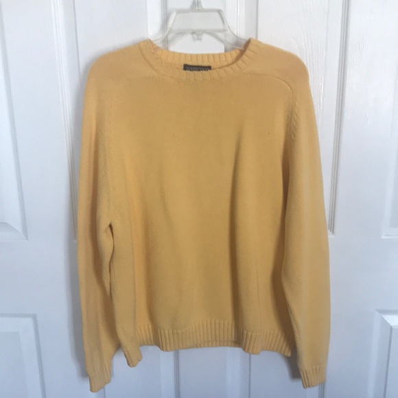 Lands' End Sweaters - Lands End | Yellow Sweater XL